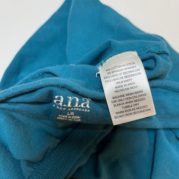 Y2K Turquoise Embroidered Bead Halter Top Blue Sz Large Fairy Pixie Boho Tie - Picture 3 of 8